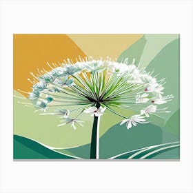 Allium 2 Canvas Print