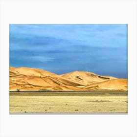 Sand Dunes In The Namib Desert, Namibia (Africa Series) Canvas Print