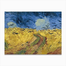 Van Gogh - Wheatfield With Crows Canvas Print