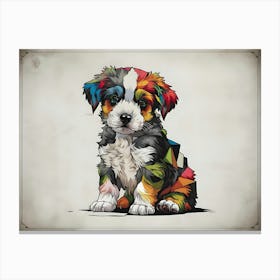 Bernese Mountain Dog 1 Canvas Print