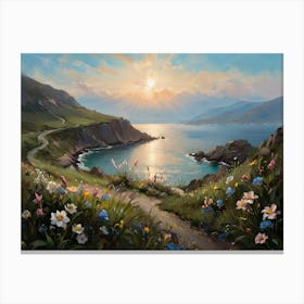 Road To The Sea Canvas Print