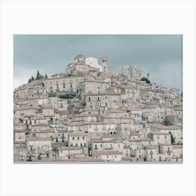 Ancient city in Calabria in Italy Canvas Print