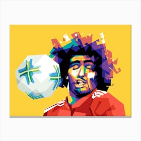 Marouane Fellaini Wpap Canvas Print