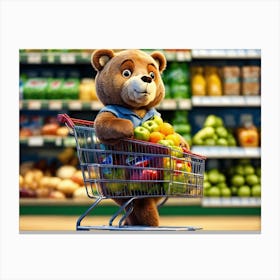 Teddy Bear Canvas Print