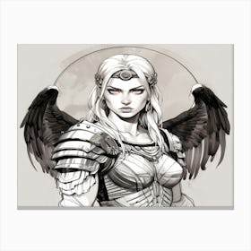 Angel Warrior 2 Canvas Print