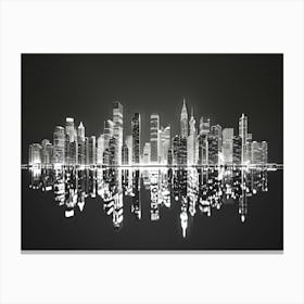 New York City Skyline 9 Canvas Print