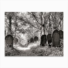 Wardsend Cemetery 01 (2010) Canvas Print