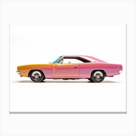 Toy Car 69 Dodge Charger Canvas Print
