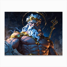 God Of War 14 Canvas Print