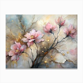 Magnolias Canvas Print