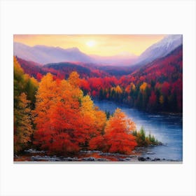 Autumn Vistas 7 Canvas Print