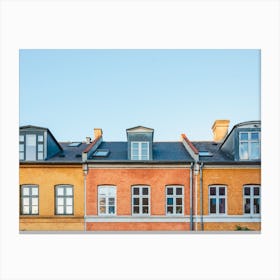 Windows Of Copenhagen 2 Canvas Print
