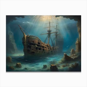 Shipwreck Canvas Print