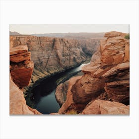 Horseshoe Bend River Canvas Print