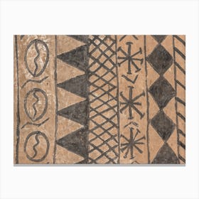 African Pattern Canvas Print