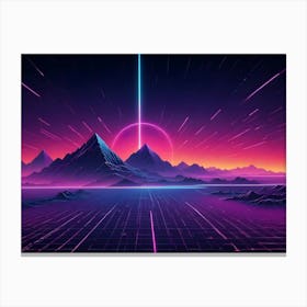 80'S Art Canvas Print