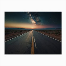 Milky Road Canvas Print