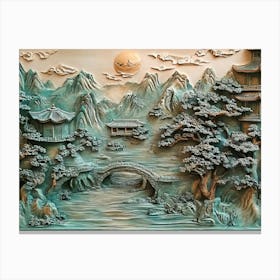 Chinese Landscape 10 Canvas Print