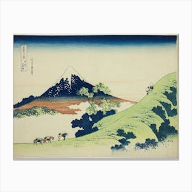 Thirty Six Views Of Mount Fuji, Katsushika Hokusai 3 Canvas Print