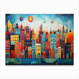 Cityscape 2 Canvas Print