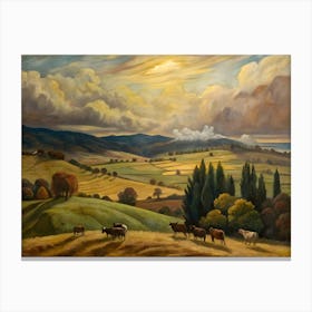 Tuscan Landscape Canvas Print