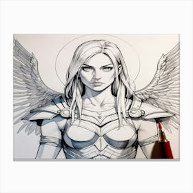 Angel 4 Canvas Print