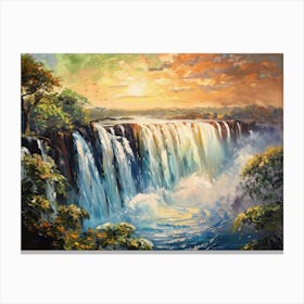 Victoria Falls 1 Canvas Print