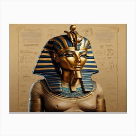 Pharaoh Of Egypt 1 Canvas Print