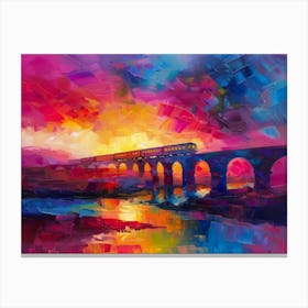 Scottish Railway Bridge 1 Canvas Print