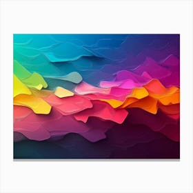 Colorful Abstract 5 Canvas Print