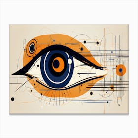 Eye Of The Machine Canvas Print