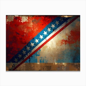 Flag Of The Confederacy Canvas Print