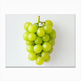 Bunch Of Green Grapes 1 Canvas Print