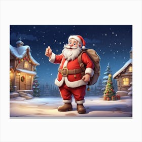 Santa Claus 1 1 Canvas Print