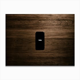 Hello Canvas Print