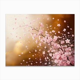 Sakura Blossoms Canvas Print