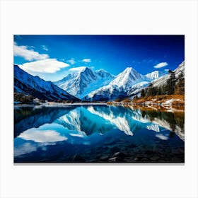 Mountain Lake Canvas Print