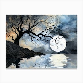 Full Moon Canvas Print