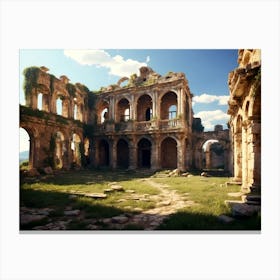 Ruins Of Ephesus Canvas Print