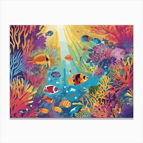 Coral Reef 6 Canvas Print