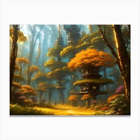 Forest 21 Canvas Print