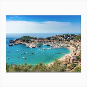 Port Soller Mallorca 1 Canvas Print