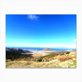 blue sky  Canvas Print