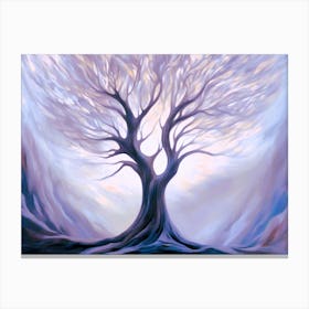 Tree illustration Canvas Print