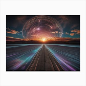 Alien Planet 13 Canvas Print