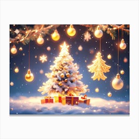 Christmas Tree 1 Canvas Print