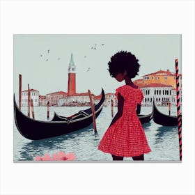 Gloomy Venice Canvas Print