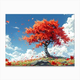 Autumn Tree 3 Canvas Print