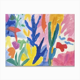 Contemporary Artwork Inspired By Henri Matisse 7 Canvas Print