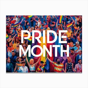 Pride Month 28 Canvas Print